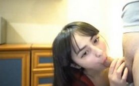 Amateur GF Eats Cum After Homemade Fuck