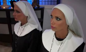 Slutty Nuns Craves Priest's Big Cock