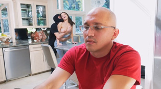 Ingored Babe Lana Rhoades Getting Hard  Fucked By Burglar